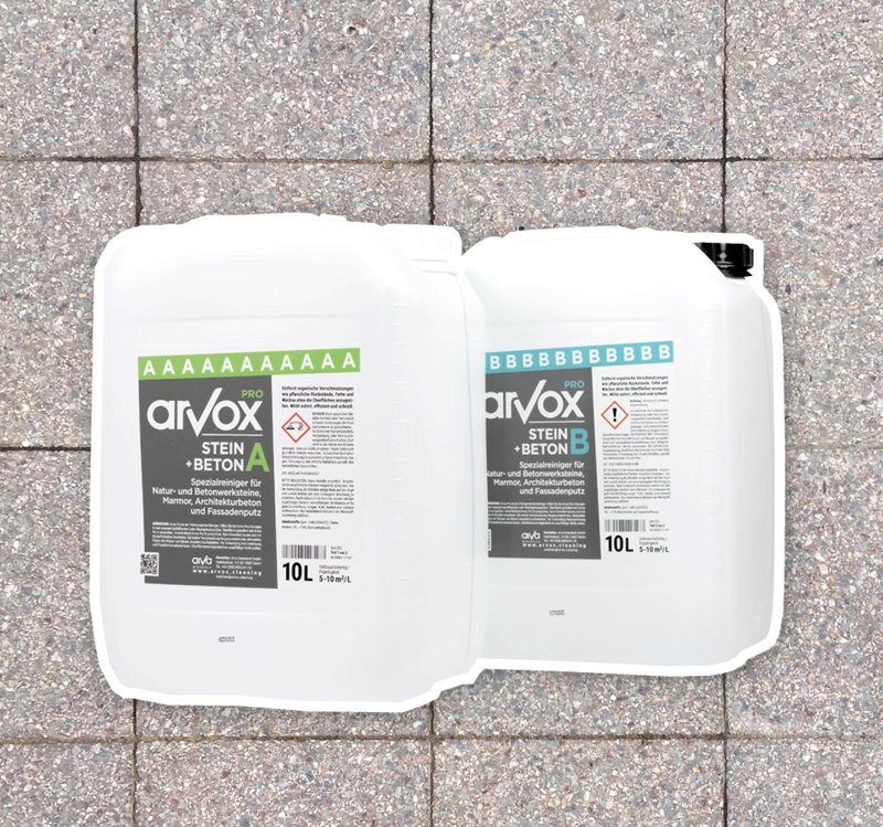 Arvox Pro Stone + Concrete 2x10l Set Arvox Pro Stone + Concrete 2x10l Set