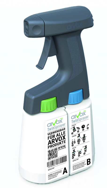 Twin Sprayer Mini - 0,8L - Designed for Arvox Twin Sprayer Mini - 0,8L - Designed for Arvox